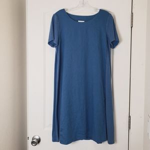 J. Jill Purejill Linen Shift Dress Size Medium